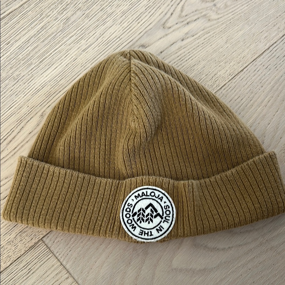 Malo Brown Knit Beanie